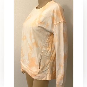 All in Motion Tie Dye Soft Sweater Sweatshirt -Crewneck,  Thumb Hole, Sz XXL